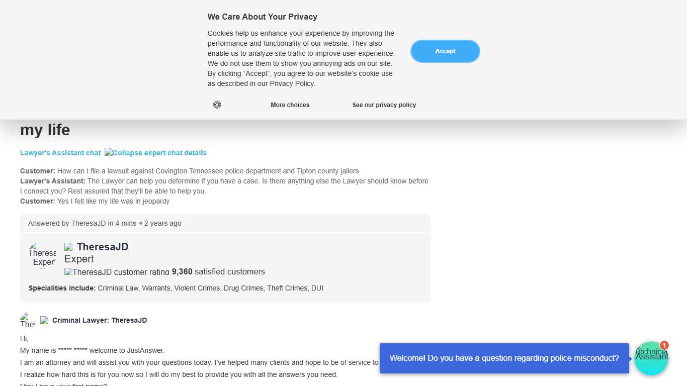 Expert Answers on Tipton County Warrants, Covington TN Police, and More